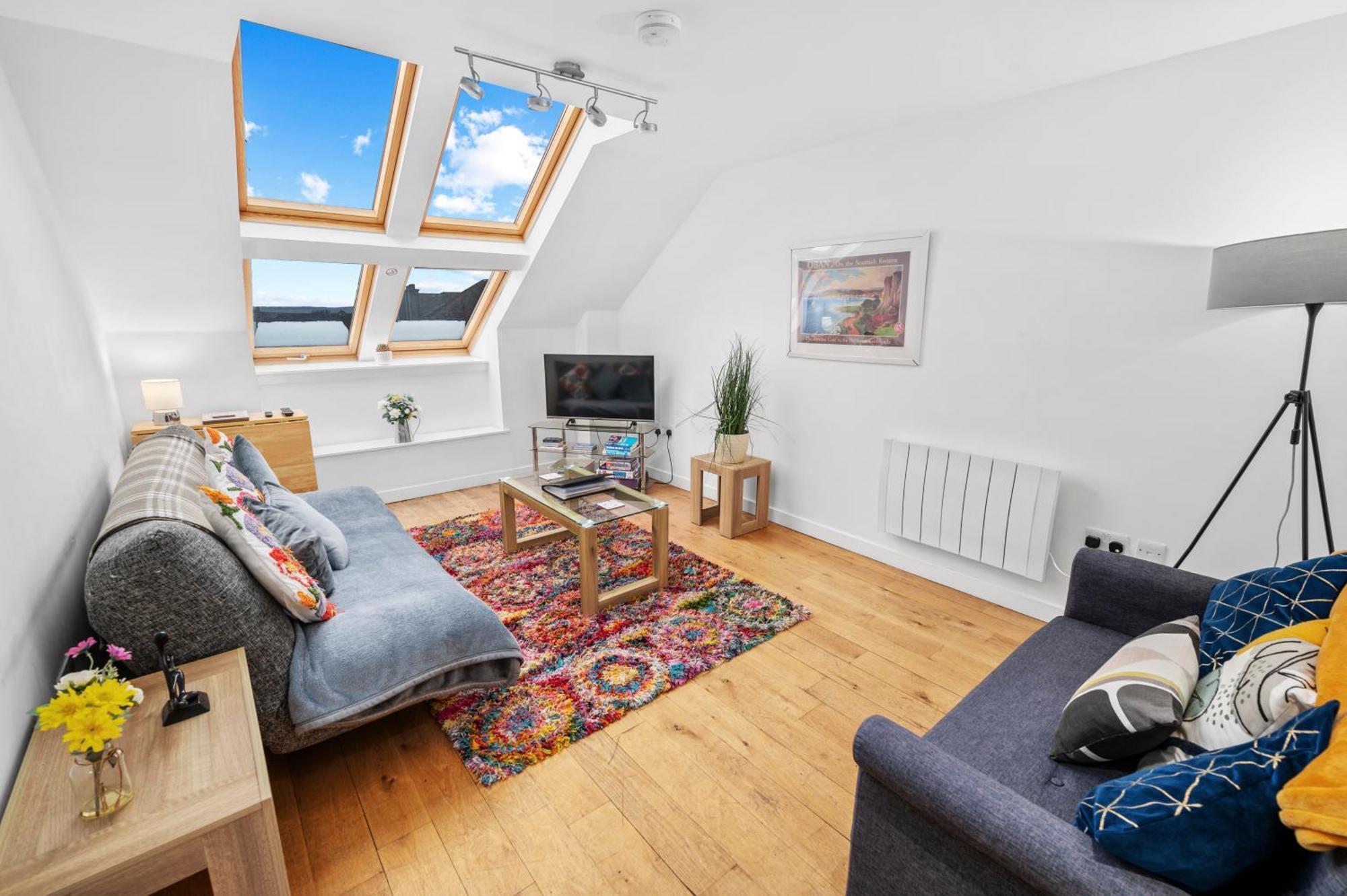 Stunning 2Br Loft Apt In Oban - Sea Views Eksteriør billede